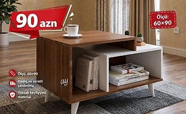 Düz masa, Açılmayan, Təkərsiz, Laminat, Zəmanətsiz lalafo.az -da Düz masa, Açılmayan, Təkərsiz, Laminat, Zəmanətsiz