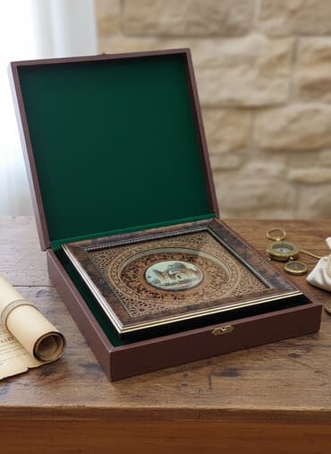 Lazer oyma bəzəkli divar pannosu – taxta çərçivə və şüşə önlü lalafo.az -da Lazer oyma bəzəkli divar pannosu – taxta çərçivə və şüşə önlü