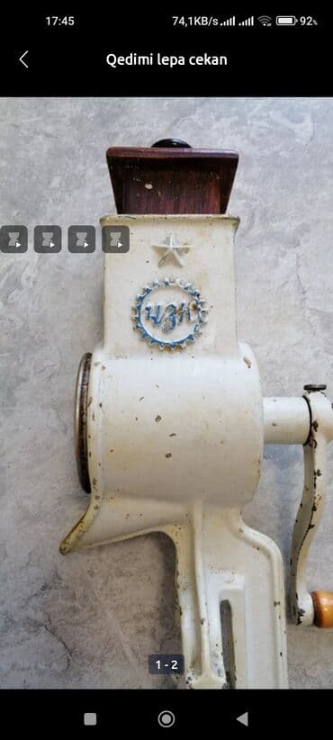 Çömçələr: Diqqət.Qədimi sovet maşını. Bunlara indi tələbat coxalıb. Elektriksiz lalafo.az -da — 1 Çömçələr: Diqqət.Qədimi sovet maşını. Bunlara indi tələbat coxalıb. Elektriksiz — 1