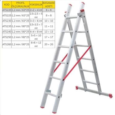 demir nerdivan: Sənayə tipli Alüminium nərdivanlar. Ölçüləri şəkillərdə var. İstehsal lalafo.az -da — 2 demir nerdivan: Sənayə tipli Alüminium nərdivanlar. Ölçüləri şəkillərdə var. İstehsal — 2