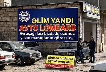 Xidmət: “Əlim Yandı” Avto Lombard Başqa kredit veren şirkətlərdən at lalafo.az Xidmət: “Əlim Yandı” Avto Lombard Başqa kredit veren şirkətlərdən