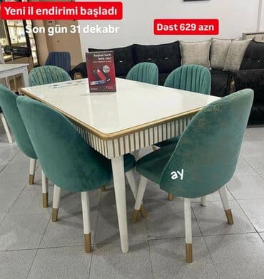 Qonaq otağı üçün, Yeni, 6 stul lalafo.az -da Qonaq otağı üçün, Yeni, 6 stul