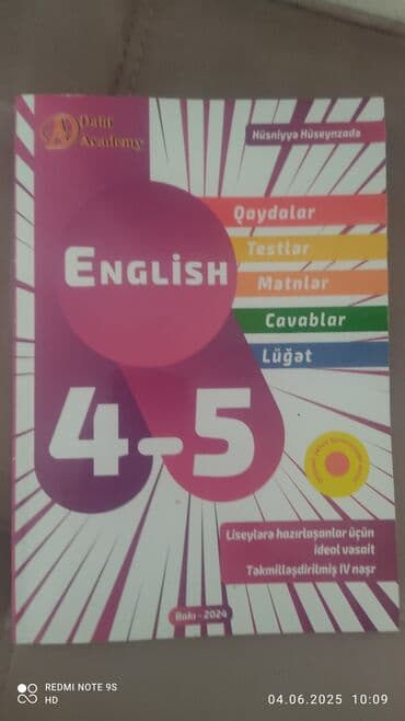 İngilis dili 4-cü sinif, 2024 il lalafo.az -da İngilis dili 4-cü sinif, 2024 il