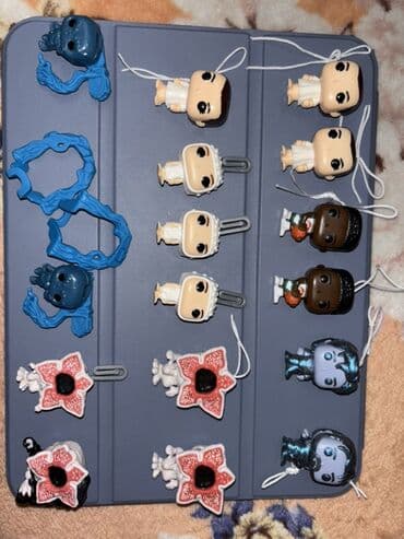 Kinder Joy Stranger Things Funko üslubunda mini fiqur/aksesuar seti - lalafo.az -da Kinder Joy Stranger Things Funko üslubunda mini fiqur/aksesuar seti -