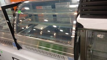 Pastry/şirniyyat vitrin soyuducusu - Qabarıq şüşəli ön panel və lalafo.az -da Pastry/şirniyyat vitrin soyuducusu - Qabarıq şüşəli ön panel və