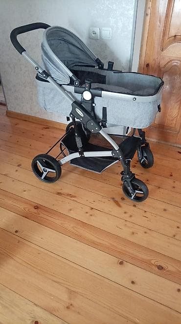 Uşaq arabası – BabyHome markası, boz rəng. Xüsusiyyətlər: - at lalafo.az Uşaq arabası – BabyHome markası, boz rəng. Xüsusiyyətlər: -