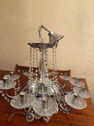Çılçıraq, 8 lampa, Metal lalafo.az -da Çılçıraq, 8 lampa, Metal