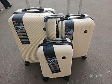 Billa sərt gövdəli çamadan dəsti - Material: 100% ABS sərt karkas – at lalafo.az Billa sərt gövdəli çamadan dəsti - Material: 100% ABS sərt karkas –