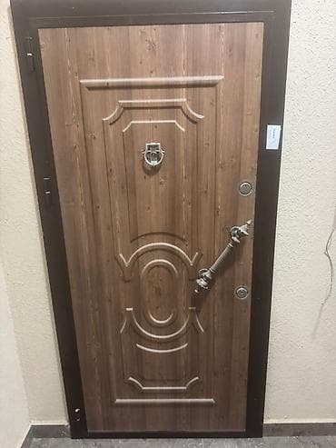 Строительные леса: Dəmir giriş qapısı – taxta fakturalı dekor panel • Material: möhkəm at lalafo.az — 2 Строительные леса: Dəmir giriş qapısı – taxta fakturalı dekor panel • Material: möhkəm — 2