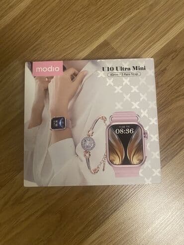 Smart saat, Modio, Sensor ekran, rəng - Çəhrayı lalafo.az -da Smart saat, Modio, Sensor ekran, rəng - Çəhrayı