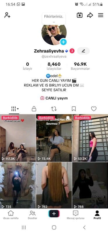 Məhsul/xidmət: TikTok profili və reklam yerləşdirmə Təsvir: - TikTok lalafo.az -da Məhsul/xidmət: TikTok profili və reklam yerləşdirmə Təsvir: - TikTok