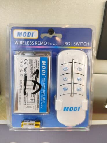MODI Wireless Remote Control Switch – uzaqdan idarə olunan açar dəsti lalafo.az -da MODI Wireless Remote Control Switch – uzaqdan idarə olunan açar dəsti