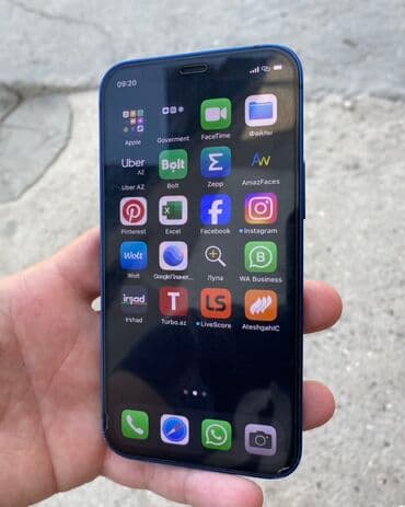 IPhone 12, Mavi, Face ID lalafo.az -da IPhone 12, Mavi, Face ID