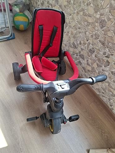 Uşaq üçtəkərli velosiped/araba – qırmızı-qara. kitab kimi yigila bilen lalafo.az -da Uşaq üçtəkərli velosiped/araba – qırmızı-qara. kitab kimi yigila bilen