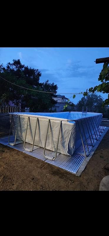 🏊 Matorlu Karkas Hovuz Satılır 📐 Ölçüsü: 7.44 m × 3.66 m ⚙️ Matorludur lalafo.az -da 🏊 Matorlu Karkas Hovuz Satılır 📐 Ölçüsü: 7.44 m × 3.66 m ⚙️ Matorludur