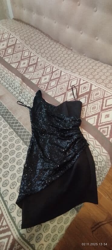 Qadın paltarları dəsti – 3 model 1) Qara payetli mini don - Nazik lalafo.az -da Qadın paltarları dəsti – 3 model 1) Qara payetli mini don - Nazik