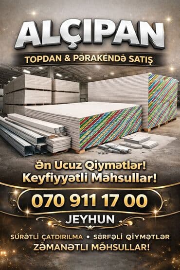 Alçıpan və profil məhsulları – topdan satış. Alçıpan: - Gilan & lalafo.az -da Alçıpan və profil məhsulları – topdan satış. Alçıpan: - Gilan &
