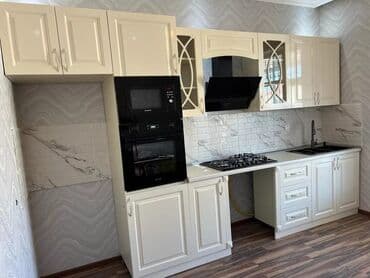 новые кухонные гарнитуры: Кухонный гарнитур на заказ, Самозакрывающие петли, Ламинат гладкий, Есть кредит, Бесплатная доставка, Доставка в районы at lalafo.az — 4 новые кухонные гарнитуры: Кухонный гарнитур на заказ, Самозакрывающие петли, Ламинат гладкий, Есть кредит, Бесплатная доставка, Доставка в районы — 4