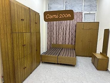 F99Yatax desti 2 eded tek neferlik çarpayi bazali 2 eded dolab 1 eded lalafo.az -da F99Yatax desti 2 eded tek neferlik çarpayi bazali 2 eded dolab 1 eded
