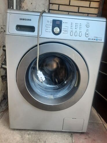 Samsung Diamond paltaryuyan maşın – 5.5 kq - Ön yükləməli, gümüş rəng lalafo.az -da Samsung Diamond paltaryuyan maşın – 5.5 kq - Ön yükləməli, gümüş rəng