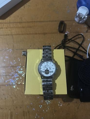 Б/у, Наручные часы, Patek Phillipe, цвет - Серебристый at lalafo.az Б/у, Наручные часы, Patek Phillipe, цвет - Серебристый