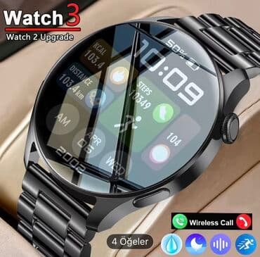 Yeni, Smart saat, Sensor ekran, rəng - Qara lalafo.az -da Yeni, Smart saat, Sensor ekran, rəng - Qara