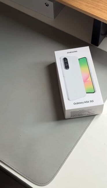 Samsung Galaxy A56, 128 GB, rəng - Ağ, Zəmanət, Sensor, Barmaq izi lalafo.az -da Samsung Galaxy A56, 128 GB, rəng - Ağ, Zəmanət, Sensor, Barmaq izi