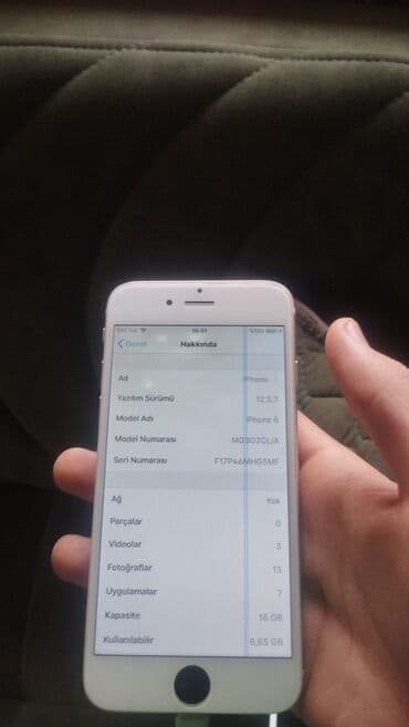 IPhone 6, 16 GB, Qızılı, Barmaq izi lalafo.az -da IPhone 6, 16 GB, Qızılı, Barmaq izi