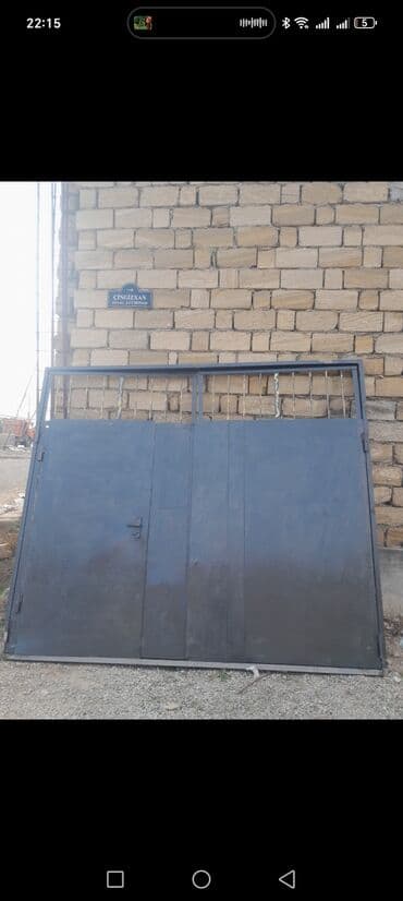 İşlənmiş Həyət darvazası, 3 m, Mexaniki, Qapı ilə, rəng - Boz, Kredit yoxdur, Ödənişli çatdırılma, Ünvandan götürmə lalafo.az -da İşlənmiş Həyət darvazası, 3 m, Mexaniki, Qapı ilə, rəng - Boz, Kredit yoxdur, Ödənişli çatdırılma, Ünvandan götürmə