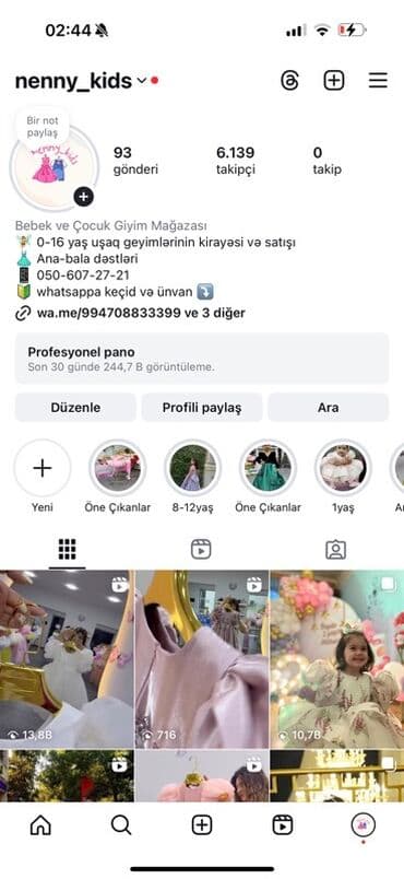 Nenny_kids – Uşaq Geyimləri (0–16 yaş) Xidmət və məhsullar: - 0–16 lalafo.az -da Nenny_kids – Uşaq Geyimləri (0–16 yaş) Xidmət və məhsullar: - 0–16