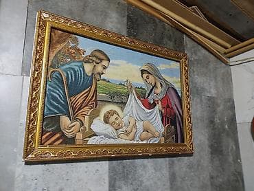 Dini mövzulu divar rəsmi – çərçivəli lalafo.az -da Dini mövzulu divar rəsmi – çərçivəli