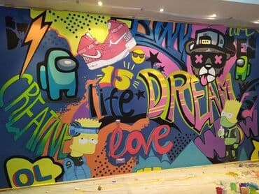 Divar rəsmləri çəkilir sərfəli qiymətə əlaqə üçün nömrə 055-811-05-11 lalafo.az -da Divar rəsmləri çəkilir sərfəli qiymətə əlaqə üçün nömrə 055-811-05-11