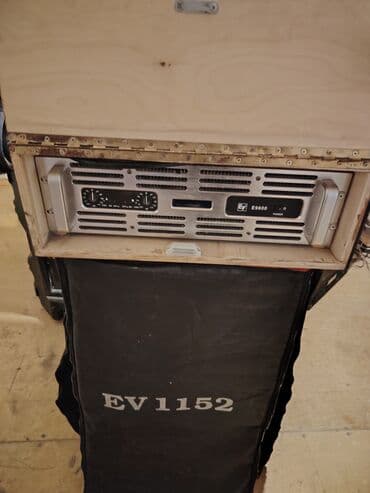 EV E9650 gücləndirici + taxta rack qutu - Marka/model: Electro‑Voice lalafo.az -da EV E9650 gücləndirici + taxta rack qutu - Marka/model: Electro‑Voice