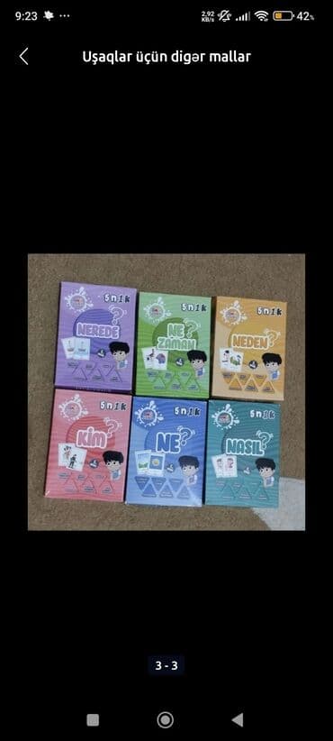 6ci sinif derslikleri: Məktəbəqədər və ibtidai sinif hazırlığı, Azərbaycan dili, Fərdi lalafo.az -da — 3 6ci sinif derslikleri: Məktəbəqədər və ibtidai sinif hazırlığı, Azərbaycan dili, Fərdi — 3