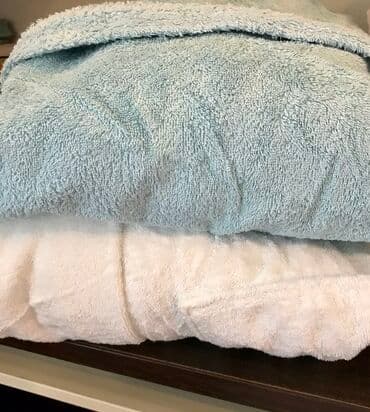 2 длинных банных махровых халата, мужской, размер L, сине-белый, с lalafo.az -da 2 длинных банных махровых халата, мужской, размер L, сине-белый, с