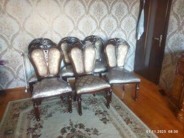 6 eded temiz veziyetdedir .iri model stullardi unvan sumqayit baglar lalafo.az -da 6 eded temiz veziyetdedir .iri model stullardi unvan sumqayit baglar