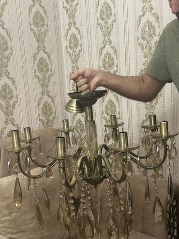 Çılçıraq, 8 lampa, Metal lalafo.az -da Çılçıraq, 8 lampa, Metal