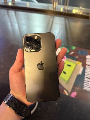 IPhone 14 Pro Max, 128 GB, Black Titanium, Zəmanət, Simsiz şarj, Face ID lalafo.az -da IPhone 14 Pro Max, 128 GB, Black Titanium, Zəmanət, Simsiz şarj, Face ID