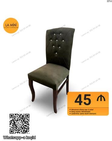 Qonaq otağı üçün, Qatlanmayan, Stul lalafo.az -da Qonaq otağı üçün, Qatlanmayan, Stul