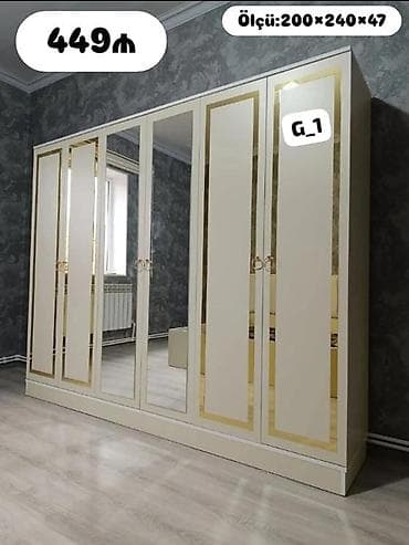 G_1 modellı qapalı geyim dolabı - Ölçü: 200 × 240 × 47 sm - Rəng lalafo.az -da G_1 modellı qapalı geyim dolabı - Ölçü: 200 × 240 × 47 sm - Rəng