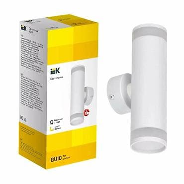 IEK divar bra luminaire – silindrik dizaynlı, ağ rəngdə, iki lalafo.az -da IEK divar bra luminaire – silindrik dizaynlı, ağ rəngdə, iki