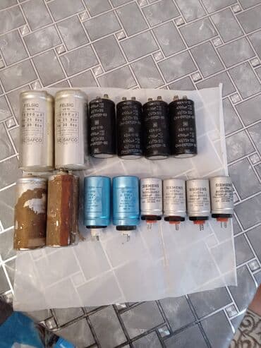 Elektronika və audio güc mənbələri üçün müxtəlif elektrolit lalafo.az -da Elektronika və audio güc mənbələri üçün müxtəlif elektrolit