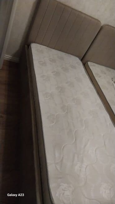 Təknəfərlik çarpayı, Matras ilə, Siyirməsiz lalafo.az -da Təknəfərlik çarpayı, Matras ilə, Siyirməsiz