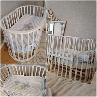 Oğlan və qız üçün, Yumru, Beşik, Matras ilə, Yellənmə mexanizmsiz lalafo.az -da Oğlan və qız üçün, Yumru, Beşik, Matras ilə, Yellənmə mexanizmsiz