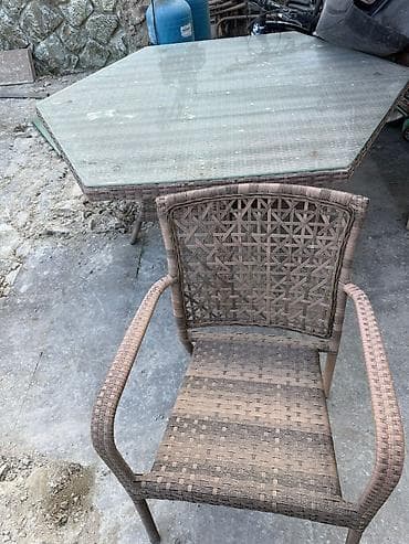 Balkon üçün, İşlənmiş, 6 stul lalafo.az -da Balkon üçün, İşlənmiş, 6 stul