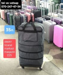 Təkərli, yığıla bilən bu çamadan səyahətlər üçün praktik və rahat lalafo.az -da Təkərli, yığıla bilən bu çamadan səyahətlər üçün praktik və rahat