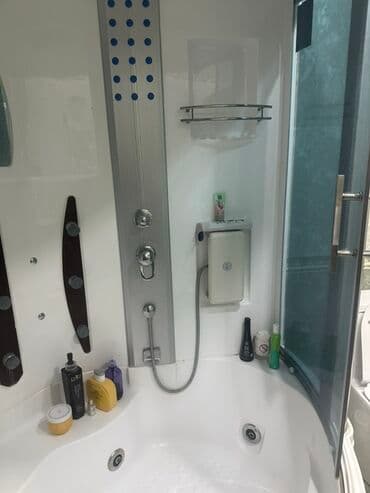 Джакузи кабины: Hidromassajlı duş-kabina kombi panel ilə - Künc yerləşdirmə üçün oval at lalafo.az — 4 Джакузи кабины: Hidromassajlı duş-kabina kombi panel ilə - Künc yerləşdirmə üçün oval — 4