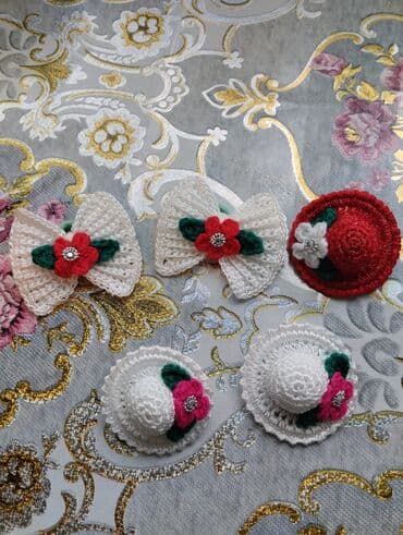 Toxunma sac aksesuarlari 🎀 sifariwle toxuyuram cewidler coxdur lalafo.az -da Toxunma sac aksesuarlari 🎀 sifariwle toxuyuram cewidler coxdur