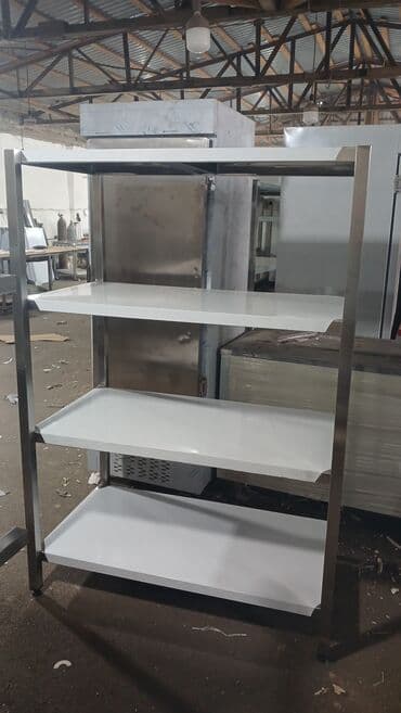 Paslanmayan poladdan sənaye rəfi - Material: AISI 304/201 paslanmayan lalafo.az -da Paslanmayan poladdan sənaye rəfi - Material: AISI 304/201 paslanmayan