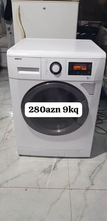Paltaryuyan maşın Beko, 9 kq, Avtomat, Qurutmasız, Kredit yoxdur lalafo.az -da Paltaryuyan maşın Beko, 9 kq, Avtomat, Qurutmasız, Kredit yoxdur